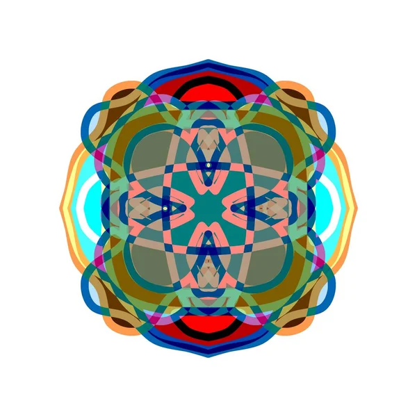 Etnik oryantal mandala. Çiçek desenleri tekrarlanıyor. Albümler, kupürler, sanat eserleri, reklamlar, blogcular ve ekran koruyucular için arkaplan