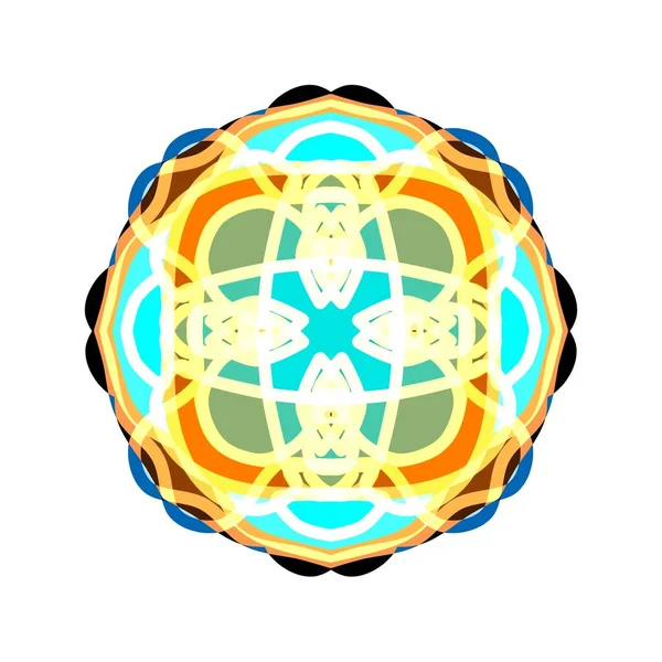 Etnik oryantal mandala. Çiçek desenleri tekrarlanıyor. Albümler, kupürler, sanat eserleri, reklamlar, blogcular ve ekran koruyucular için arkaplan