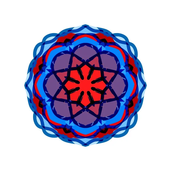 Etnik oryantal mandala. Çiçek desenleri tekrarlanıyor. Albümler, kupürler, sanat eserleri, reklamlar, blogcular ve ekran koruyucular için arkaplan