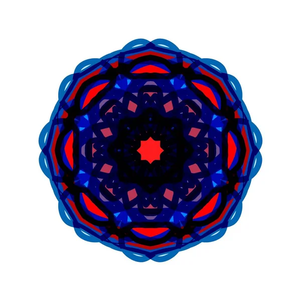 Etnik oryantal mandala. Çiçek desenleri tekrarlanıyor. Albümler, kupürler, sanat eserleri, reklamlar, blogcular ve ekran koruyucular için arkaplan