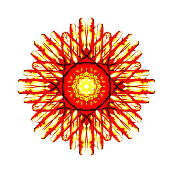 Etnická Orientální Mandala Opakuji Květinové Vzory Pozadí Pro Alba Scrapbooking — Stock fotografie