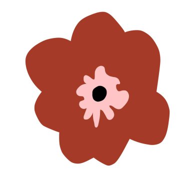 Güzel bir peri çiçeği. Olağanüstü bir çiçek. Benzersiz bir soyut çizim. Güzel bir görüntü tasarım projelerini ve fikirleri süsleyecek.