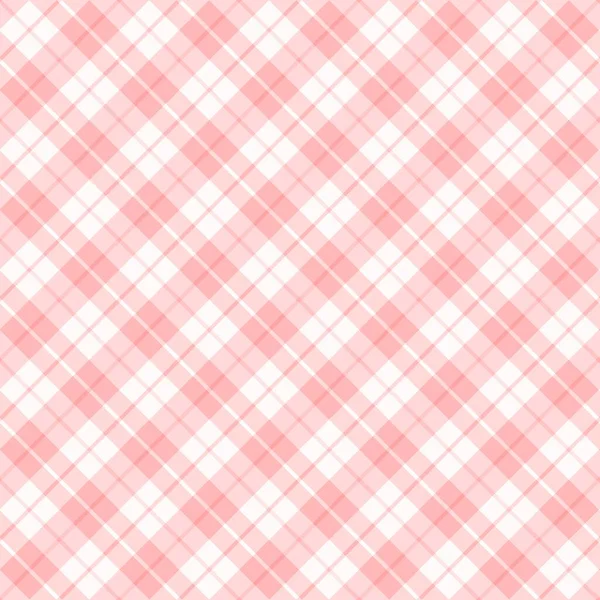 Pink gingham fabric square checkered seamless pattern texture
