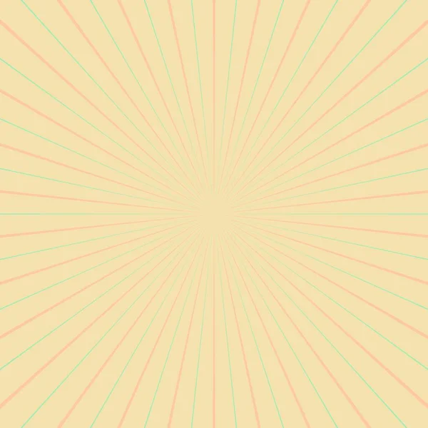 Illustration Rays Coming Out Center Unique Radial Pattern Background Stripes — 스톡 사진