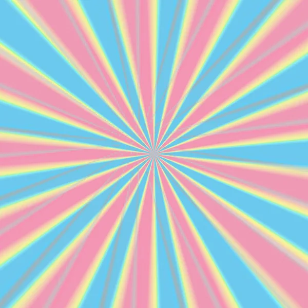 Illustration Rays Coming Out Center Unique Radial Pattern Background Stripes — ストック写真