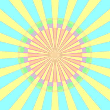 An illustration with rays coming out of the center. Unique radial pattern. Background with stripes, lines, diagonals. For scrapbooking, printing, websites and bloggers.