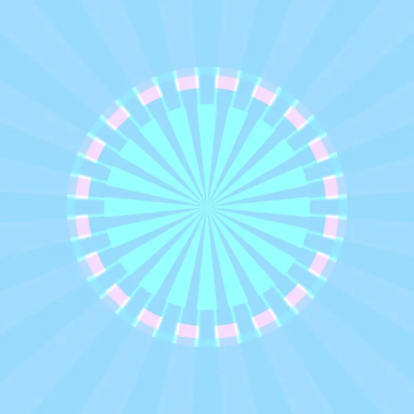 Illustration Rays Coming Out Center Unique Radial Pattern Background Stripes — Stock Fotó