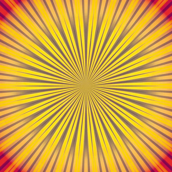 Illustration Rays Coming Out Center Unique Radial Pattern Background Stripes — Fotografia de Stock