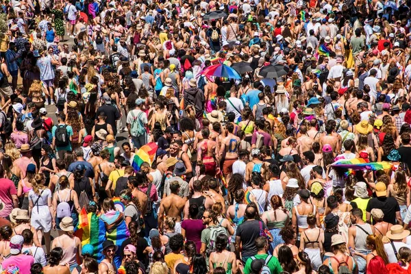 Tel Aviv Israel July 2022 Tel Aviv Pride Parade Large — Stock Photo, Image