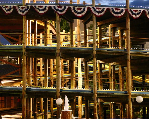 ahşap yarış pisti