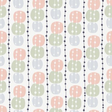 Şirin polka noktaları çizgili çizgiler kusursuz tekrarlar bebek, çocuklar, mutfak baskı kumaşı ve tekstil dijital sanat eserleri