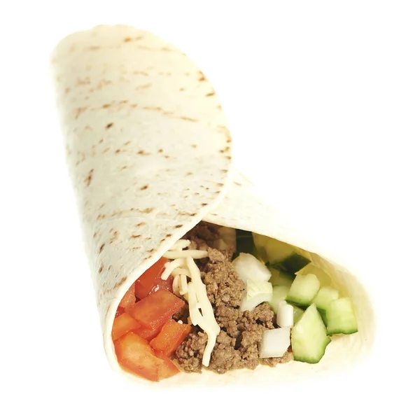 Burrito saporito — Foto Stock