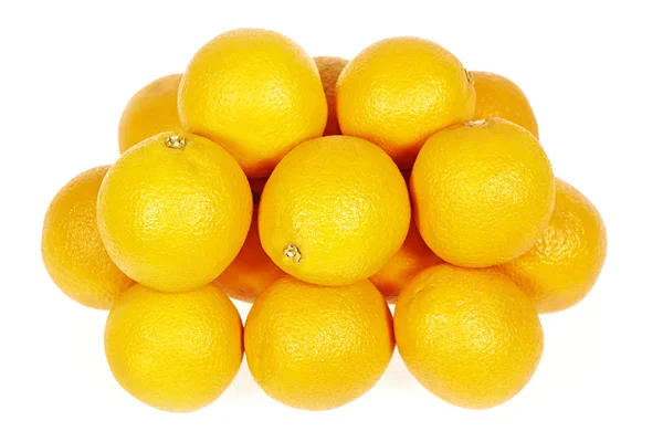 Taze portakal (citrus sinensis) — Stok fotoğraf