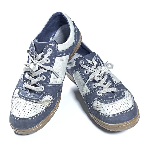 Old worn out sneakers — Stock Photo, Image