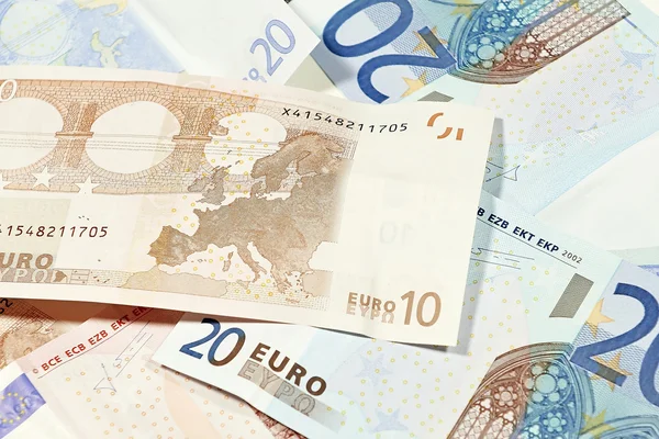 Měna eurozóny — Stock fotografie