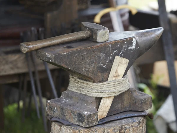 Blacksmiths tools — Stock Photo, Image