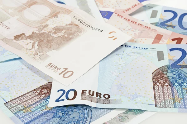 Валюта еврозоны — стоковое фото