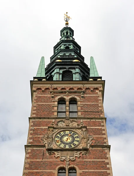 Frederiksborg hradní věž — Stock fotografie