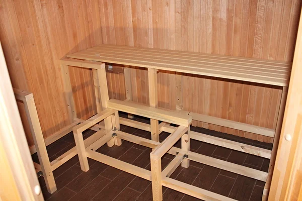 Stavba sauny — Stock fotografie