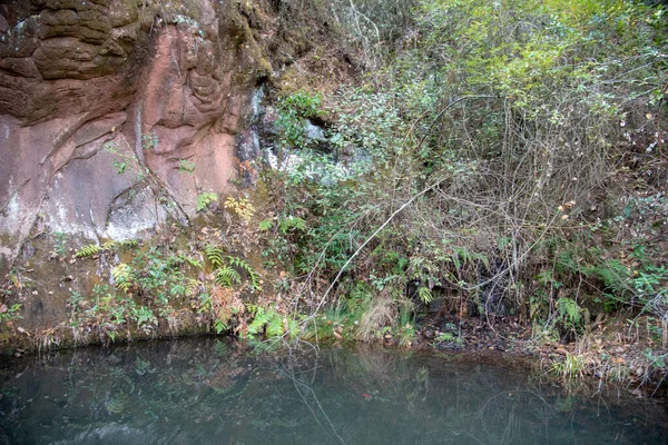 Şubat 2019 Shibaoshan Yürüyüş Antik Yerleri Gezmek Geleneksel Olarak Yaşayan — Stok fotoğraf