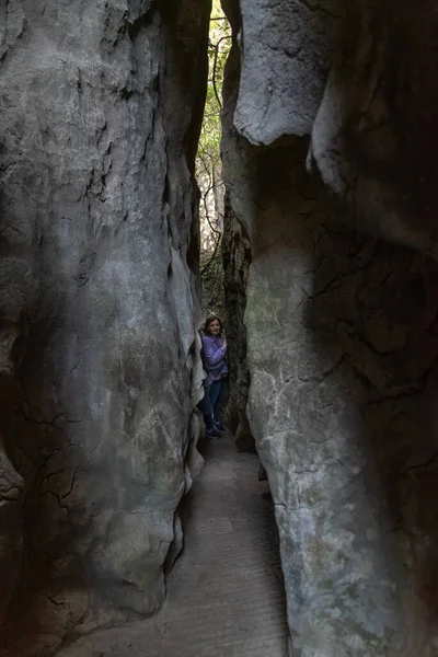 February 2019 Kunming Yunnan Stone Forest Geological Park Shilin County — Stock Photo, Image