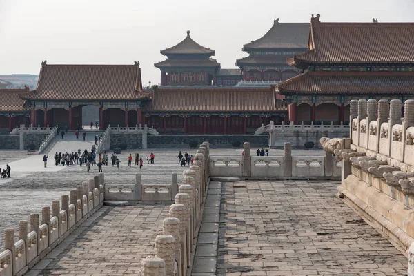 Februari 2019 Peking Den Förbjudna Staden Det Största Palatset Världen — Stockfoto