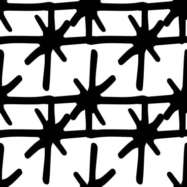 .Çizgileri olan dört kenarlı bir yıldızın vektör deseni. Soyut, pürüzsüz simge deseni, eğri kenarlı elmas deseni ve çizgi deseni.,