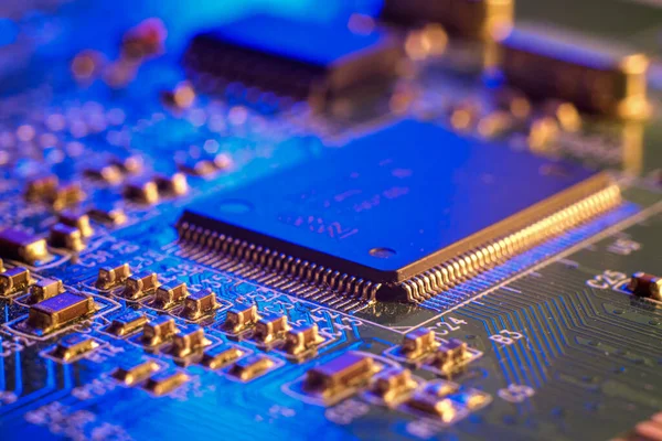 Brist Chips Biltillverkningen Högteknologisk Produktion Elektroniska Chips Och Elektroniska Kontrollpaneler — Stockfoto