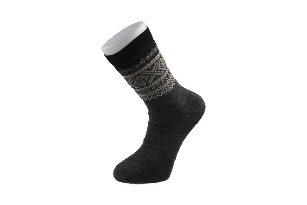 Ρούχα Από Κάλτσες Πλεκτά Πολλές Πολύχρωμες Κάλτσες Μορφή Πανοράματος Κάλτσες — Φωτογραφία Αρχείου