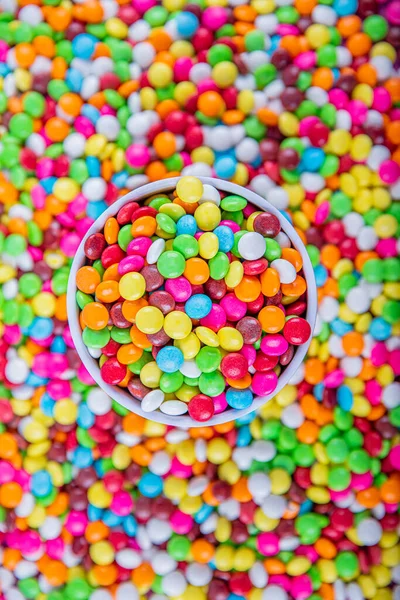 Sweet Bonbons Candy Colorful Candy Sweet Bonbons Background — Stock Photo, Image