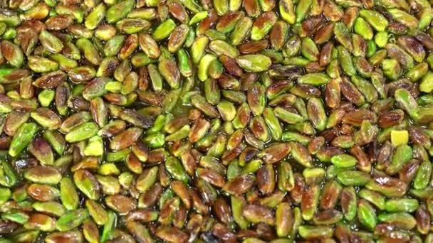 Pistachio Kadaif Dessert Mediterranean Cuisine Delicacies Its Local Name Fistikzade — Stock Video