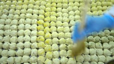 Türkiye, İstanbul - Türk tatlıları üreten gıda fabrikası 