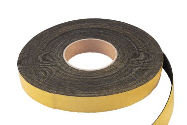 Köpük CR Neoprene Strip ve tek taraflı yapıştırıcı bant. Tek taraflı güçlü yapıştırıcı CR Köpük Lastik yalıtım bandı.