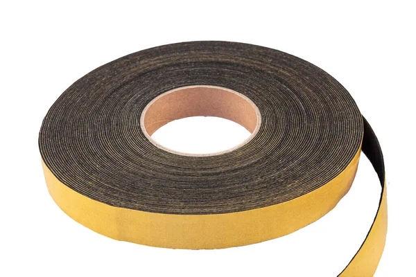 Foam Neoprene Foam Strip Single Sided Adhesive Tape Single Sided — Stock Photo, Image