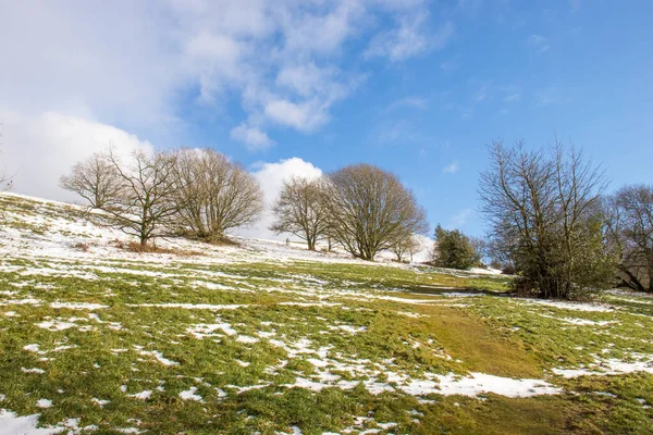 Malvern Colinas Inglaterra Invierno —  Fotos de Stock