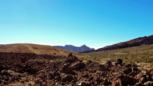 Atlas Okyanusu Ndaki Tenerife Adası Ndaki Volkan Teide Nin Çevresindeki — Stok fotoğraf