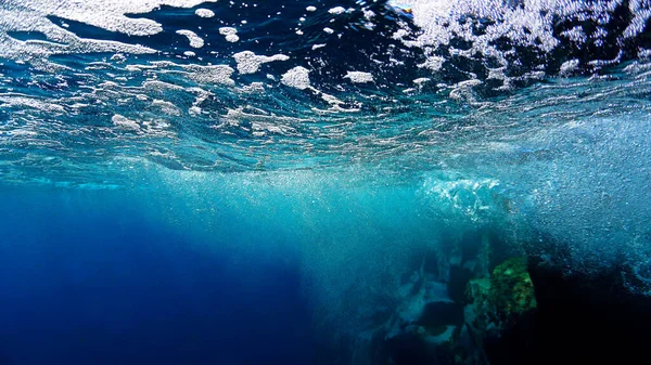 Соленая Вода Море Акваланга — стоковое фото