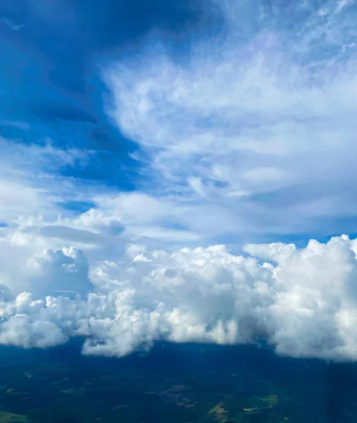Aerial Photo Clouds Sweden — Stock Fotó