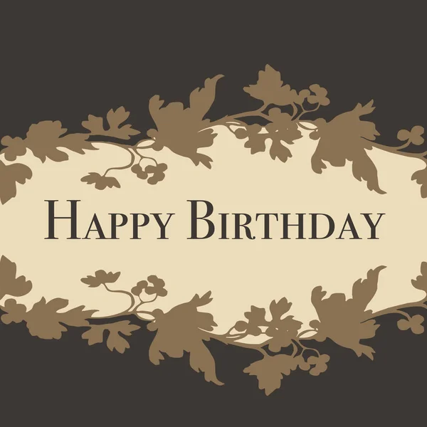 Boldog Születésnapot Üdvözlőkártya Design — Stock Fotó