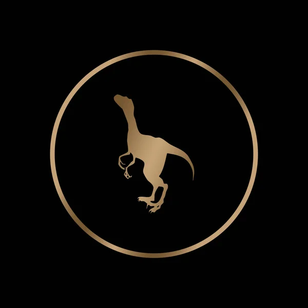 Golden Företagets Logotyp Svart Bakgrund Dekorativa Element För Visitkort Omslag — Stockfoto