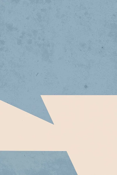 추상적 최소의 기하학적 그르렁 빈티지 현수막 디자인 — 스톡 사진