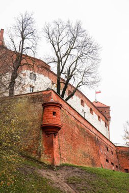 3 Kasım 2018 Krakow Polonya. Şehrin mimarisi..