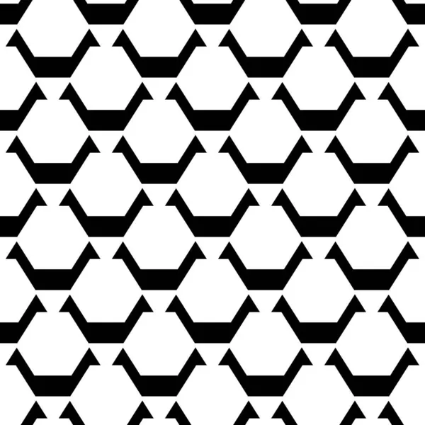 Black White Seamless Pattern Modern Stylish Texture — Stock Photo, Image