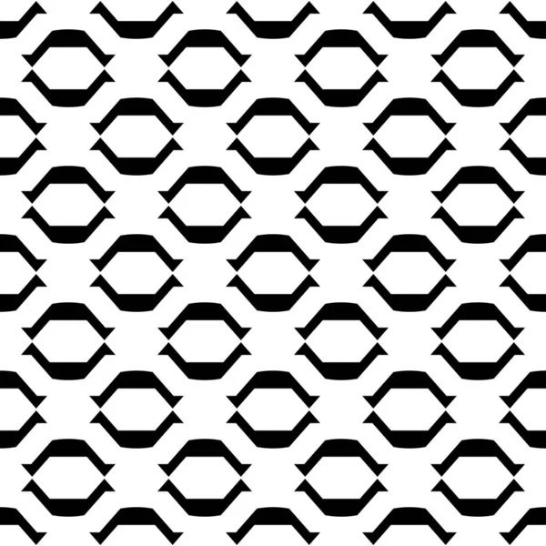 Black White Seamless Pattern Modern Stylish Texture — Stock Photo, Image