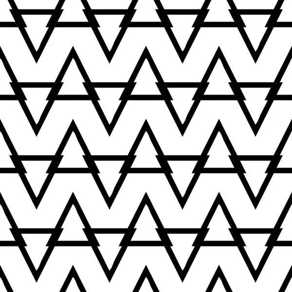 Zwart Wit Naadloos Patroon Moderne Stijlvolle Textuur — Stockfoto