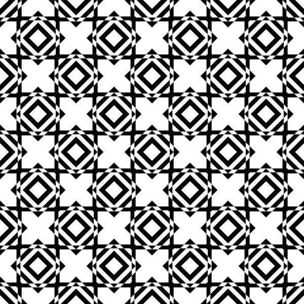 Černobílý Bezešvý Vzor Moderní Stylová Textura — Stock fotografie