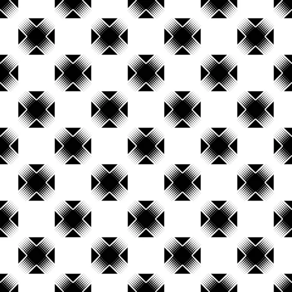 Seamless Pattern Black White Decorative Modern Stylish Texture — Stock Photo, Image
