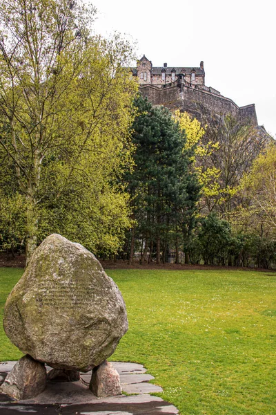 Mai 2021 Edinburgh Schottland England Blick Auf Edinburgh Castle — Stockfoto