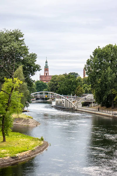 2018 Bydgoszcz Poland 도시의 — 스톡 사진
