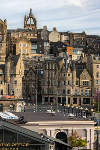 Maggio 2021 Edimburgo Scozia Inghilterra Architettura Della Città Vista Sulle — Foto Stock